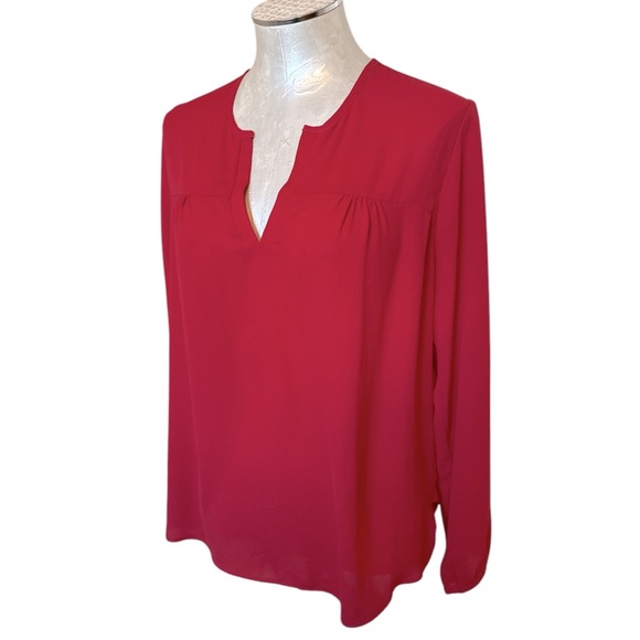 veronicam Tops - Veronicam Women’s Vneck Blouse Long Sleeves Size L
